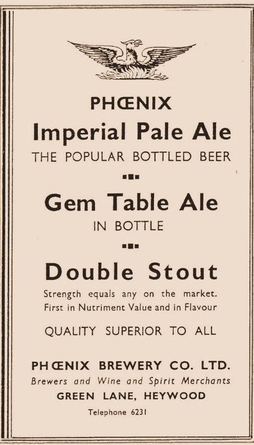 An advert from 1938