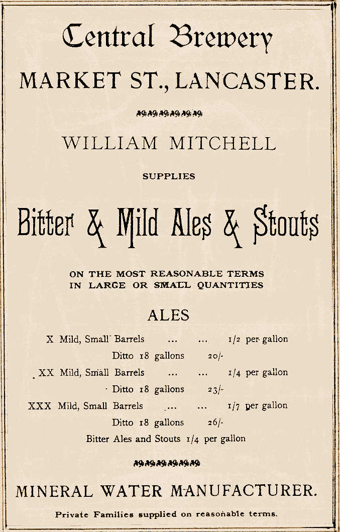 An advert from 1889