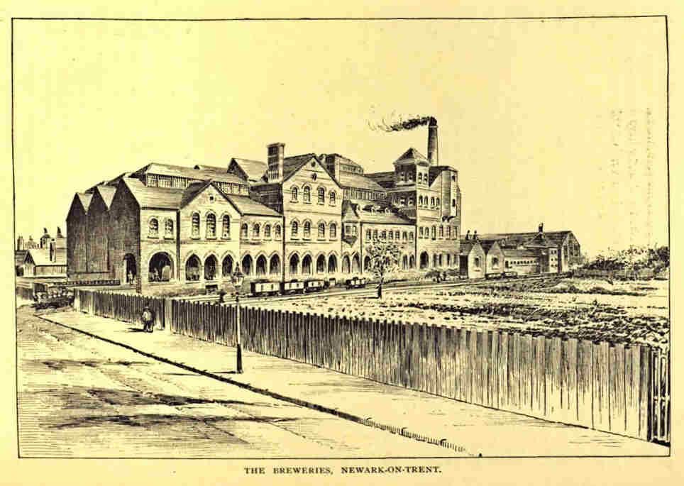 The brewery features in The Noted Breweries of Great Britain and Ireland by Alfred Barnard published 1890