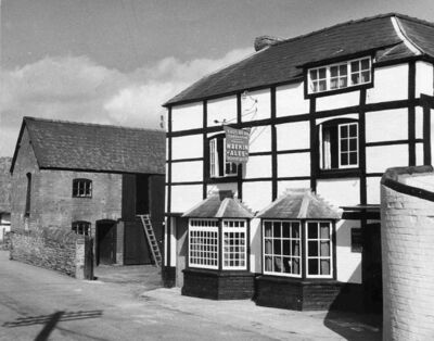 The pub in the days of the Wrekin Brewery ownership