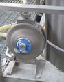 Flotronic air diaphragm pump used for skimming the yeast which was originally from Youngs via Ridleys
