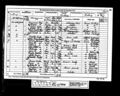 The Census of 1881 showing Oliver Gosling jr
