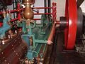 Steam engine and the governers balls