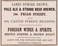 An advert from 1860