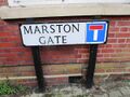 Marston Gate sign