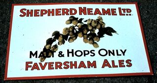File:Shepherd Neame Ltd cardboard sign.jpg