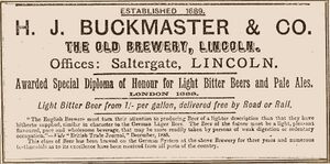 Buckmaster Lincoln ad 1889.jpg