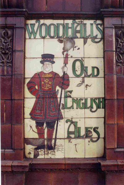 Wednesbury Woodhalls signage.jpg