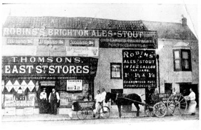 East Street Stores in Shoreham. We think they sold Robins' beers!