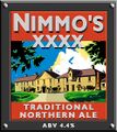 The Nimmos pump clip originally brewed at Castle Eden some five miles away