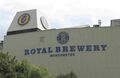 The Royal Brewery has been part of S&N since 1956 when it was bought by Scottish Brewers, the recent amalgam of McEwans and Youngers. Newcastle joined in 1960. The 36 acre site now produces 4mhL a year.