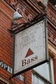 Alexandra Hotel: this Bass sign survives in 2022
