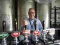 Senior Brands Marketing Manager David Knowles pull me another pint of Rising Sun.