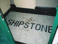 Shipstones in lobby; photo SP 2005