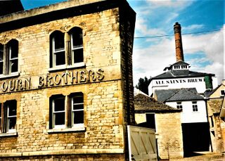 File:Stamford Melbourn's All Saints brewery 23 August 1999.jpg