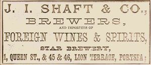 Shaft Portsea ad 1890.jpg