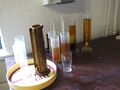 Sample jar and saccharometer storage