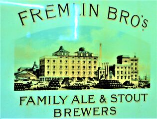 File:Fremlins brewery sign under glass.jpg