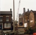 Demolition of the brewery in 1987