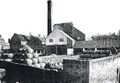 The rear of the brewery in the 1880s taken from New Bridge Street.