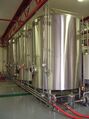 Four 60brl conditioning tanks in the Lions Den pilot brewery used for beers transferred from the larger brewery