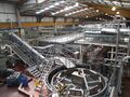 View across the canning line which will fill 1500 a minute without widgets
