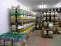 Finished casks in refrigerated store