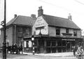 Crown & Cushion: the original pub with the new pub behind