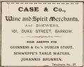 An advert from 1886