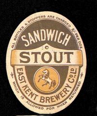 File:East Kent Brewery Sandwich label.jpg