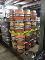 Rented casks for more distant customers