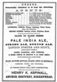 An Aspinall's advert from 1860.