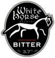 White Horse Bitter label.png