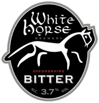 White Horse Bitter label.png