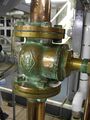Polished brass liquor control valve