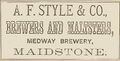 An advert from 1890