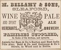 An advert from 1863