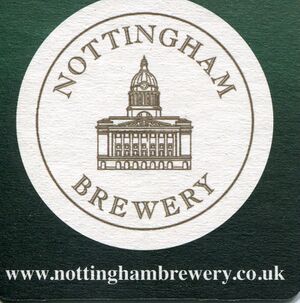 Nottingham Brewery beer mat 001.jpg