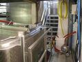 Another view of an FV and the steps up to the mash tun