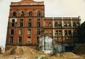 The brewery during demolition