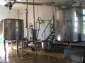 The old brewplant has been retained for trials and short bottling runs