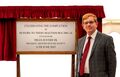 BHS President Miles Jenner celebrated the completion of the works in June 2025
